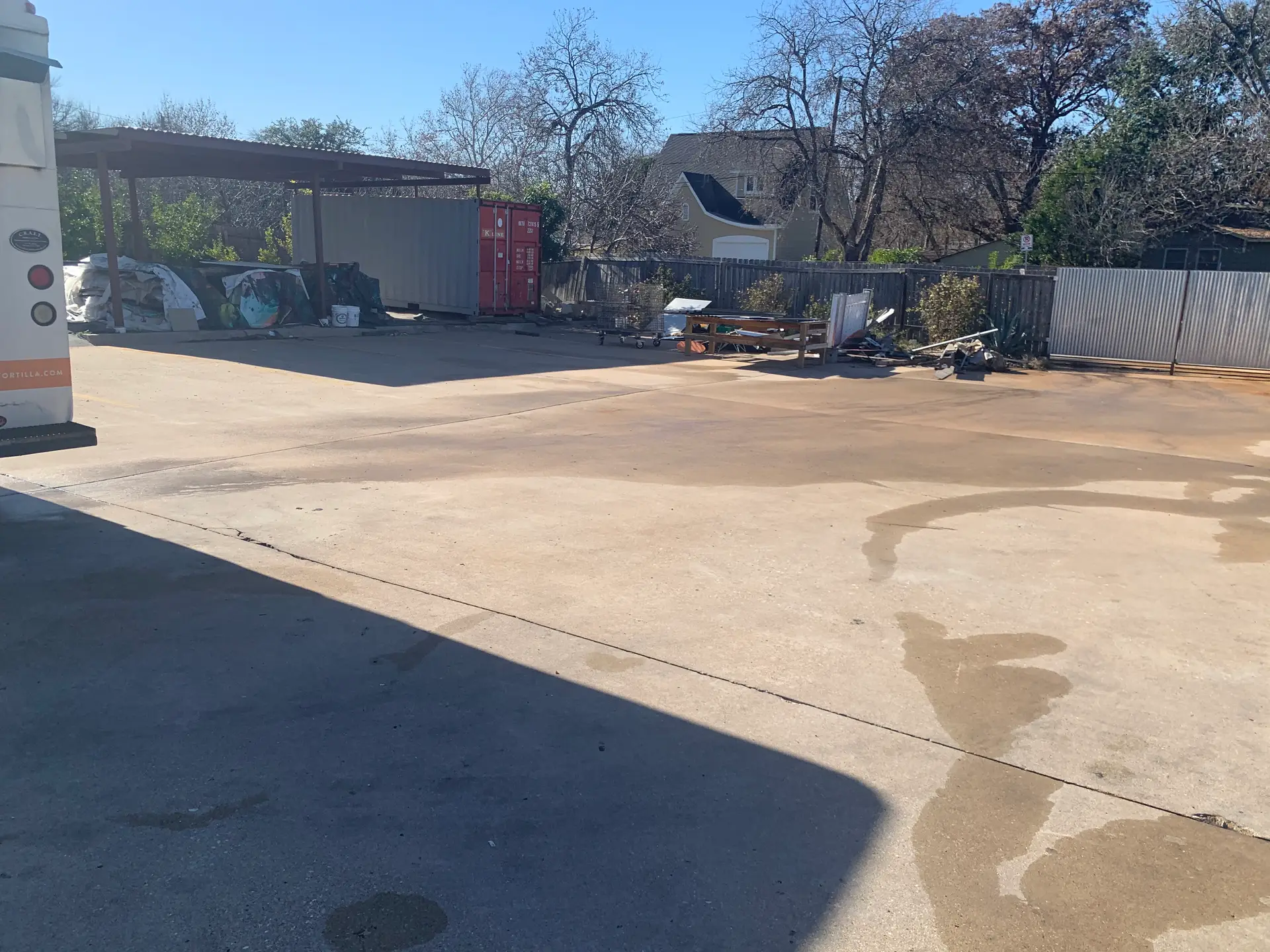 Commercial Lot Pressure Washing